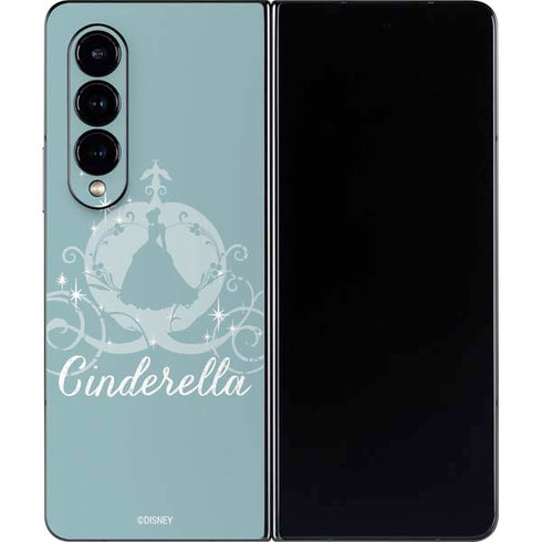 Disney Cinderella Carriage Galaxy Z Fold4 5G Skin